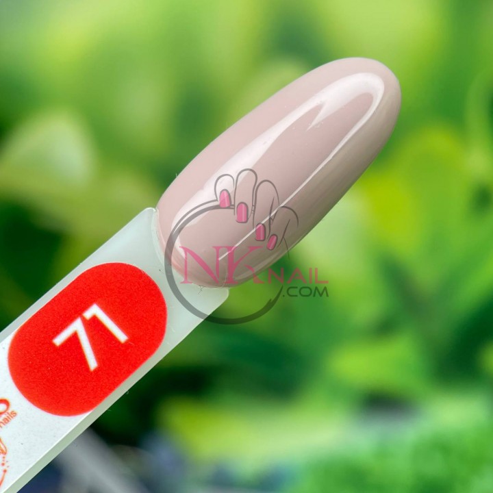 База French Rubber Base Roks 12 ml №71 TPO free